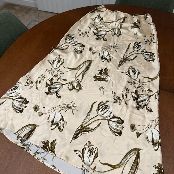 Reformation Overland Top and Layla Silk Skirt Set (US 0) - Picture 3 of 6